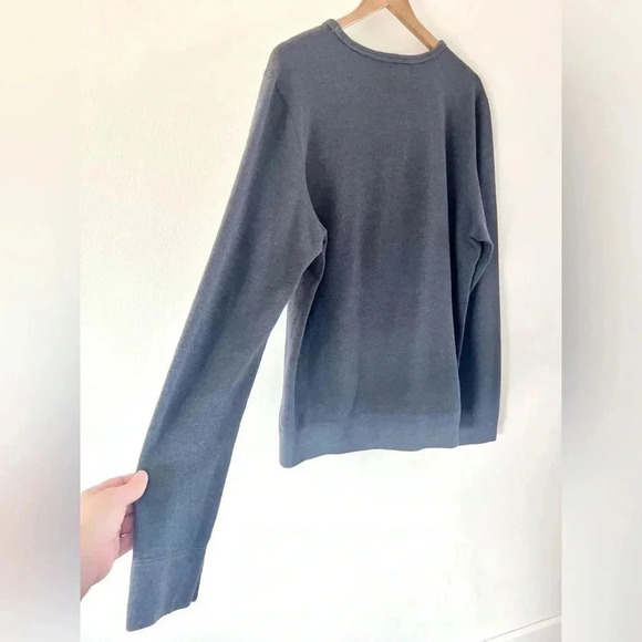 Jason Scott Dark Blue Crewneck Pullover Cotton Blend Sweatshirt Size XL - Picture 5 of 8